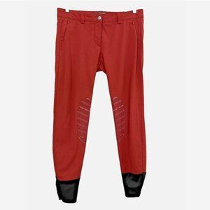 ANIMO Grip Knee Patch Breeches Size I 44 US 30R  Rust Red